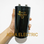 Promo Elco Capacitor Kapasitor 75000uF 100V HCG Bisa COD