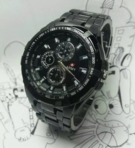 Swiss Army - Jam Tangan Fashion Pria - Tali Rantai Stainless Steel - Terbaru