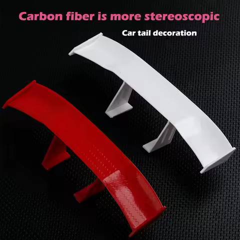 Car Tail Modified Mini Tail Wing Creative Personality Decoration Small Yellow Duck Motorcycle Carbon