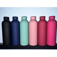 [SG Ready Stock] Rubber Painted Vacuum Flask Water Bottle 17oz