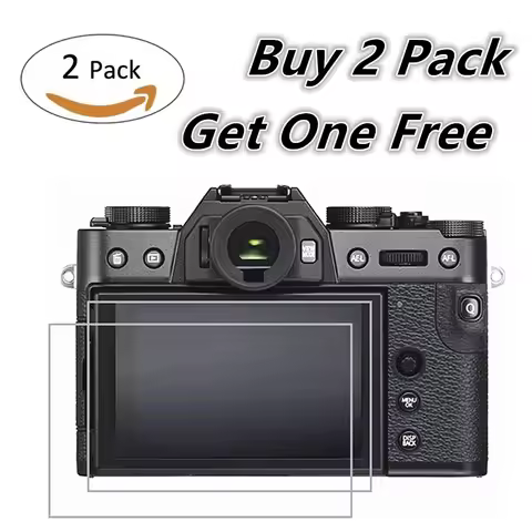 2x Glass LCD Screen Protector For Fujifilm mini EVO X100VI X-T5 X-H2 XH2S XT30 III II XE4 XT4 XT3 XT