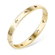 BULLION GOLD Bellatrix Star Gold Layered Bangle