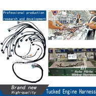 K-Series K20 K24 Tucked Engine Wiring Harness fit for Honda Acura K-Swap CRX EK EG for 02-04 RSX Typ