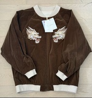 GRS Growthring & Supply - Reversible Souvenir Jacket / Brown Chanpagne