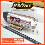 Silencer knalpot AHM M2 Inlet 50mm jem