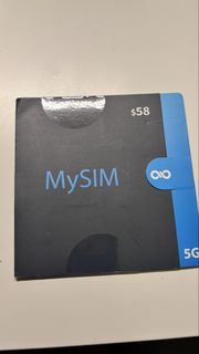 MySIM $58 5G SIM卡