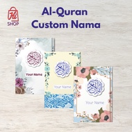 Custom A4 Quran for Men & Women Can Use Your Own Name Hardcover Quran Cover Word Translation