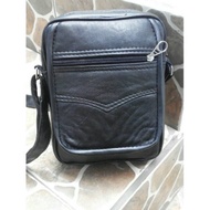 Genuine Sheepskin Men's Sling Bag