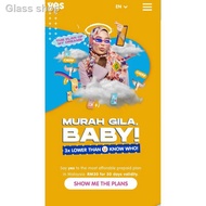 ✤▬YES KASI UP UNLIMITED (7Mbps Speed Capped)