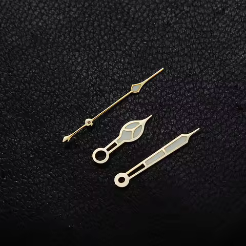 Gold Cathedral Style Watch Hands for 7S26 NH35 NH36