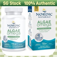 Nordic Naturals Algae Omega 60/120 Softgels Vegan Plant Based 715mg Omega3 DHA EPA Vegetarian Fish F