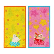 Marushin Maruzhin Pure Cotton Pocket Towel Mini Handkerchief (2 In A Set) Lurummy & Xiaomei RS43188