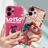 M0P Softcase Hp Oppo Reno 14 Pro Latest 2025 Lotso Motif Hp Case Frame - Cute Hp Case - Current Hp C