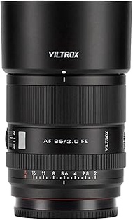 VILTROX AF 85mm F2.0 EVO FE Lens for Sony E-Mount, Full Frame Digital Camera Lens, Fixed Focus