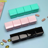 SEVENON Pill Box Portable Vitamins Storage Container Medicine Organizer Cut Compartment Medicine Pill Box