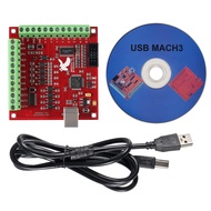 Mach3 USB Interface Board, USB MACH3 100Khz Motion Controller Card Breakout Board Interface Breakout
