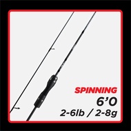 EXP VAPOR ROD 2 PCS Fishing Rod Ultralight Weight Bait Casting BC Spinning 6"0~6"6