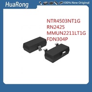 10 Pieces/Batch NTR4503NT1G 4503 TR3 RN2425 2425 RE 50V MMUN2211LT1G 2211 8A FDN304P 304P SOT-23