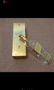 JOHNNIE WALKER 威士忌 蘇格蘭 約翰走路 金牌珍藏酒瓶 空酒瓶威士忌酒瓶