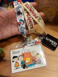 原裝日本 Snoopy 史路比 掛頸 八達通套 連頸繩  卡套 Card Case  D款