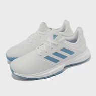 adidas 網球鞋 Gamecourt M 男鞋 白 藍 橡膠大底 運動鞋 愛迪達 FX1552