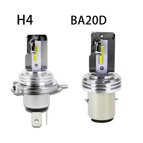 H4 BA20D LED Headlight Bulb Hi/Lo Beam 9003 HS1 H6 LED Moto Light Non-Polarity Headlamp for Honda Ka