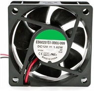 Cooling Fan for SUNON EB60251S1-000U-999 DC12V 1.62W 2Lines