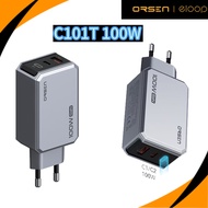 Orsen by Eloop GaN Charger หัวชาร์จ 100W PD QC PPS Type-C ชาร์จเร็ว adapter notebook มอก.รุ่น C101T