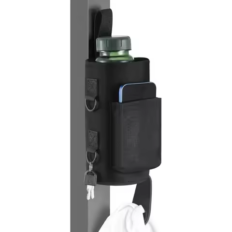 Magnetic Gym Water Bottle Bag Non Slip Magnetic Gym Sling Bag Portable Magnetic Water Bottle Carrier