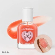 [Disney Marie / Coral] 自然亮澤護甲油 Glazed Syrup