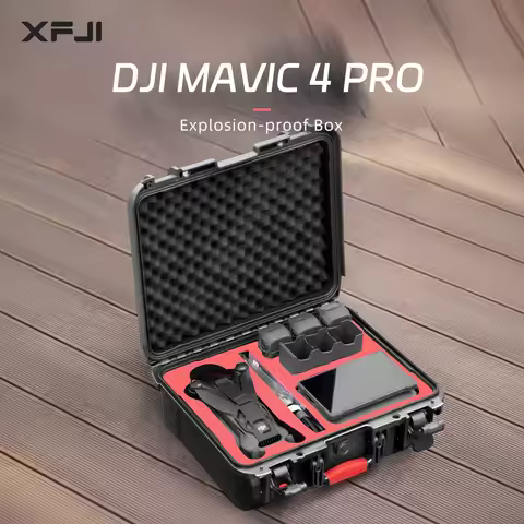 For DJI Mavic 4 Pro Suitcase Hard Shell Waterproof Case DJI Mavic 4 Pro Explosion-proof Carrying Box