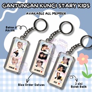GANTUNGAN Keychain Acrylic Keychain Photostrip Stray Kids Changbin Bangchan Hyunjin Lee Know Felix J