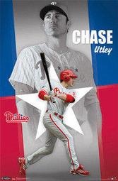 MLB費城人Chase Utley 原版海報1