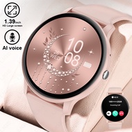 LIGE Original Smart Watch Women Man Bluetooth Call 1.39inch  IP68 Waterproof Heart Rate Custom Wallp