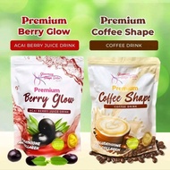 Glowming Shape Detox by Cris Cosmetics Berry Glow Coffee Shape Choco Blast Nature Slimming