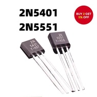 Bipolar Transistors 200PCS 2N5551 & 2N5401  TO-92 5551 5401 transistor 2n5551 and 2n5401(100pcs Each
