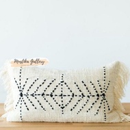 Cushion Cover Sofa Cushion Cover Length 30X50 Cm Fish Bone Motif