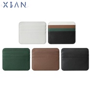 XIANSTORE Credit Card Sleeve, Ultra-thin Coin Pouch Card Holder, Bag Double-sided PU Leather Wallet 