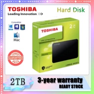 ⚡️Toshiba ⚡️Portable External Hard Disk ⚡️1TB/2TB/4TB High Speed Usb3.0 Mobile Hard Disk 2TB⚡️