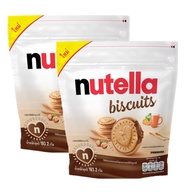 Nutella Biscuits Chocolate Crunchy Cookies นูเทลล่า คุ๊กกี้ บิสกิต ช็อคโกแลต เฮเซลนัท 193g. (2แพค)