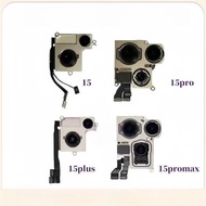 อะไหล่กล้องด้านหน้า และหลัง แบบใส สําหรับ iPhone 15 15 Pro Max 15pro 15 Plus