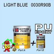 5L PU Nippon Paint PU Recoatable Finish Gloss