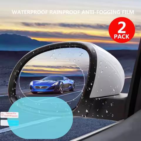 2PCS Anti Fog Film RearView Mirror Protective Film for BMW mini cooper poadster coupe countryman pac