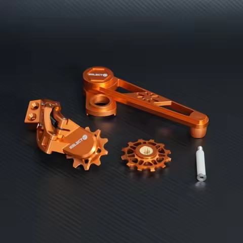 7/9-Speed Derailleur Kit for Brompton T Line - Complete Rear Assembly Includes Tensioner, Chain Guid