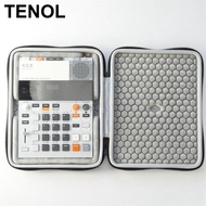 [TENOL] Waterproof Black Sampler Carrying Bag Hard Storage Case Protective Dust Resistant Portable f
