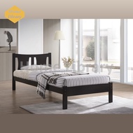 [HL] Solid Wood Wooden Single Bedframe Katil Bujiang Kayu Ikea Cheap Furniture