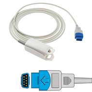 Compatible with GE-Ohmeda,TS-F-D Reusable Pulse Adult SPO2 Sensor Finger Pulse SPO2 Sensor Portable 