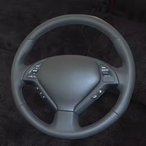 Custom Car Steering Wheel Cover For Infiniti G37 G35 G25 EX35 EX25 EX37 Q60 QX50 Q40 IPL G Coupe Sue