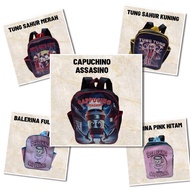 ANOMALI TUNG TUNG SAHUR PRINTING BACKPACK - ANOMALI TUNG SAHUR Children's Fashion Backpack