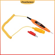 DIACHAMY Automotive Circuit Tester, Orange LCD Digital Display Digital Circuit Tester,  2.5-32V Circ